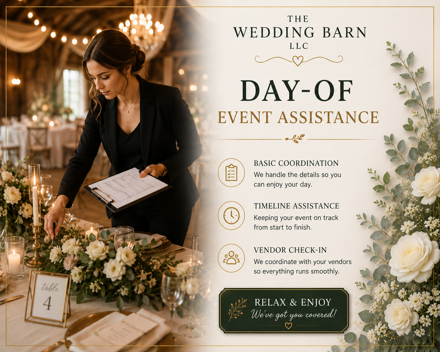 Day-of Event Assistance